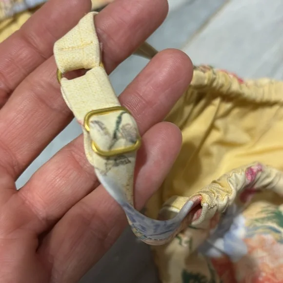 Floral Yellow Bikini Set - Picture 4 of 5